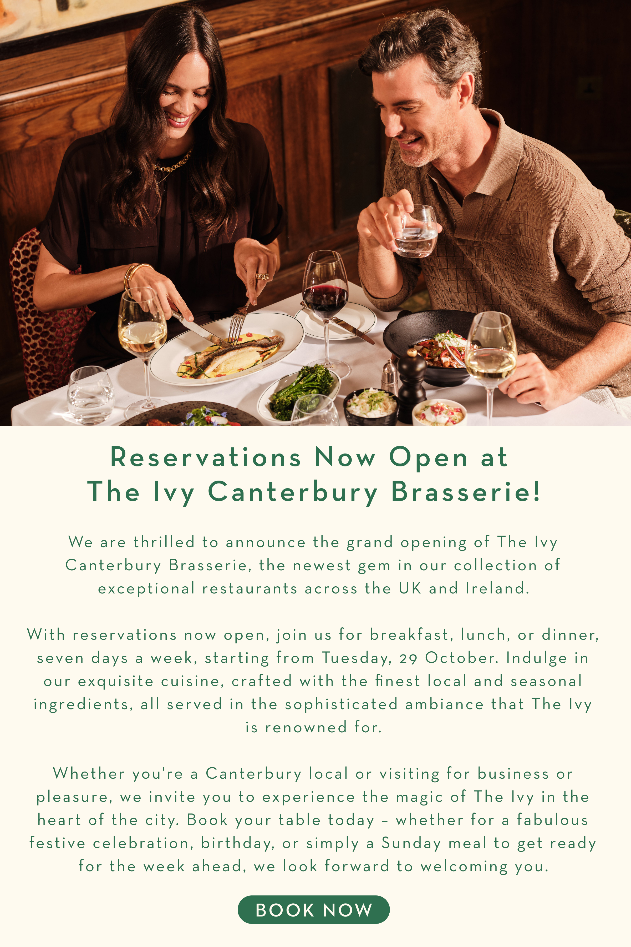 Reservations Now Open