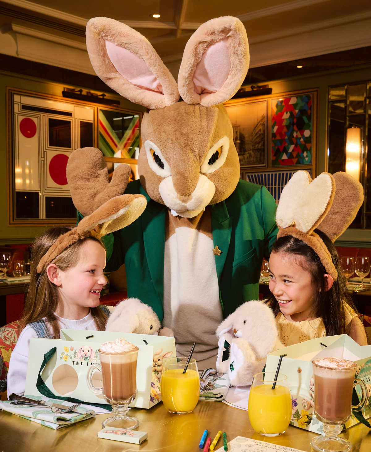 Easter Bunny at The Ivy